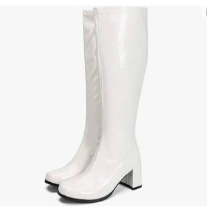 White Go-Go Boots